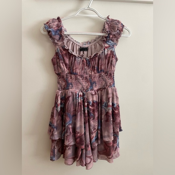 Urban Outfitters Rosie Mesh Romper - Picture 5 of 6